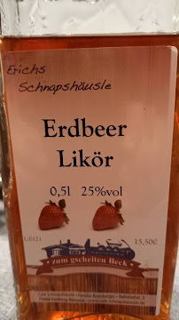 Carte du Erich's Schnapshäusle à Feldberg