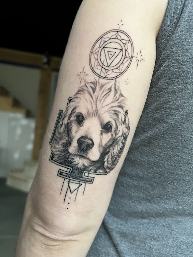 Explore alien tattoo ideas, creative tattoo ideas in Transfer, available at Studio Antherium Tattoo