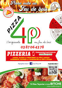 Pizzeria Pizza 4p à Bitche (la carte)