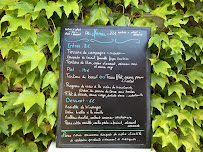 Menu du Auberge du Château à Dissay