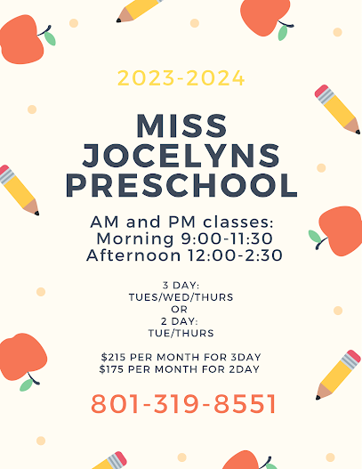 Miss. Jocelyn Preschool