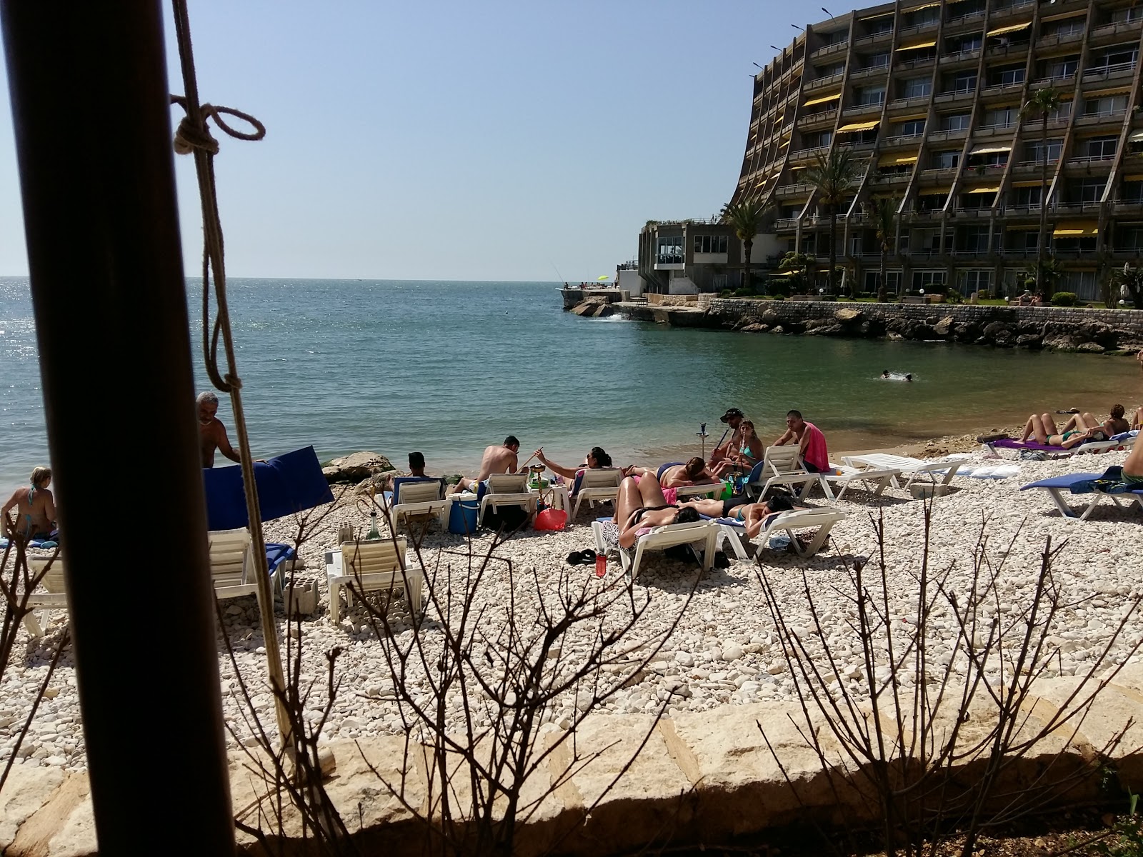 Photo de Al Mina Beach zone de station balnéaire