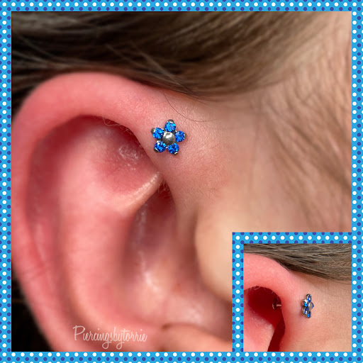 Explore oni mask tattoo ideas, creative tattoo ideas in Fort Walton Beach, available at Piercings by Torrie