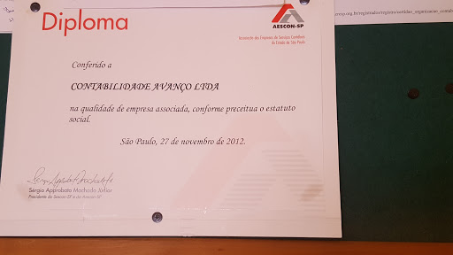 Logo da empresa - CONTABILIDADE AVANÇO