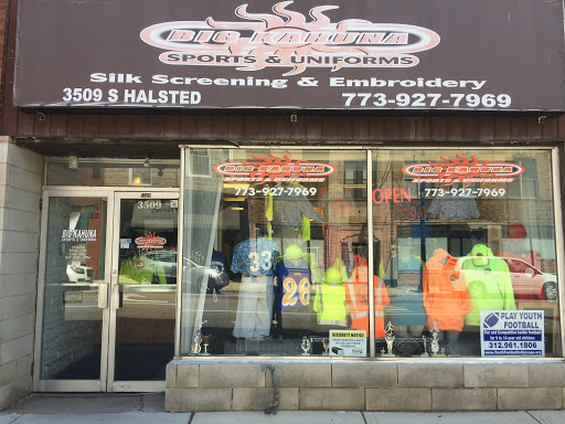 Big Kahuna Sports & Uniforms, 3509 S Halsted St, Chicago, IL 60609, USA, 