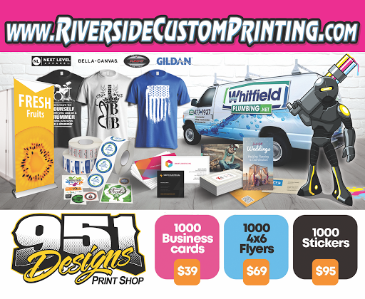 Print Shop «951 Designs Screen Printing and signs», reviews and photos, 3950 Pierce St, Riverside, CA 92505, USA