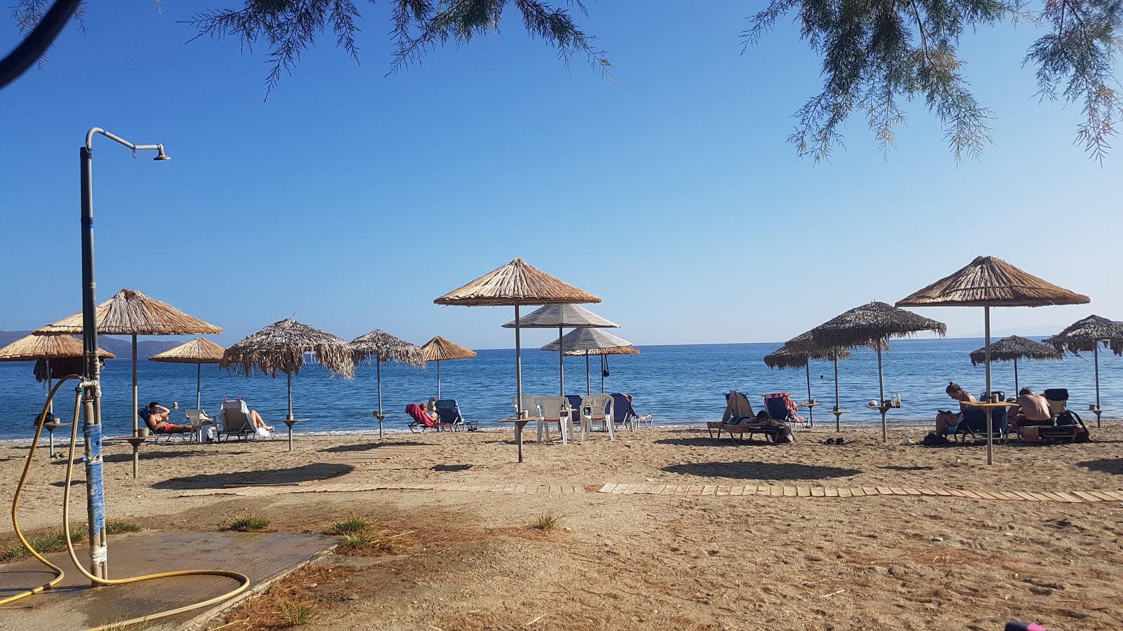 Foto de Gallida Beach - lugar popular entre os apreciadores de relaxamento
