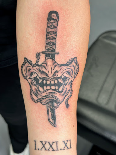 Explore son tattoo ideas for mother, creative tattoo ideas in Meridian, available at Creative Pain Tattoo Studio
