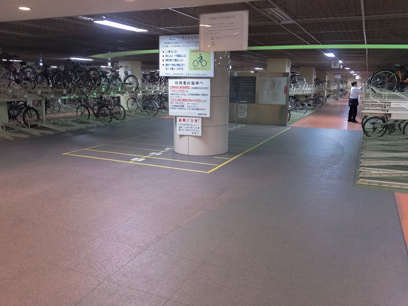 朝霞市役所 北朝霞駅東口地下自転車駐車場