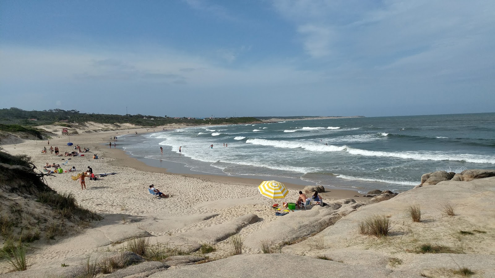 Fotografija De las Achiras Beach z prostorna obala