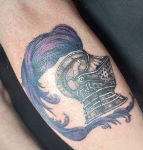 Explore palm sized tattoo ideas, creative tattoo ideas in Peckville, available at The Chaotic Cauldron Tattoos and More