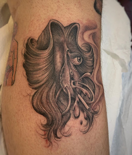 Explore pimp tattoo ideas, creative tattoo ideas in Vista, available at American Tattoo Vista