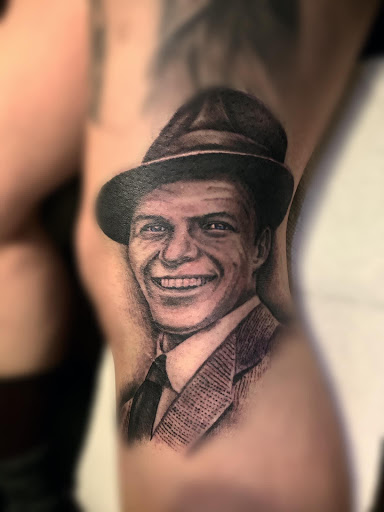 Explore word tattoo cover up ideas, creative tattoo ideas in Roanoke, available at Saint Cecilias Art Studio
