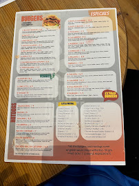 Menu / carte de Chapa Quente - Brazilian Traditional Burger à Porto