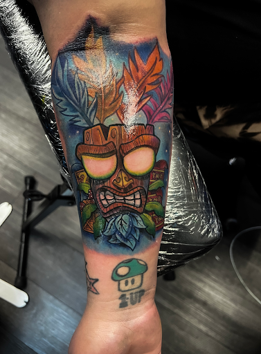 Explore trigun tattoo ideas, creative tattoo ideas in Silver City, available at Independent Ink Tattoo