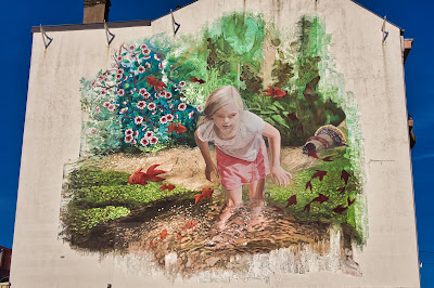 La fresque à Longwy