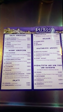 Restaurant grec Restaurant Bei Kosta à Rosengarten (le menu)