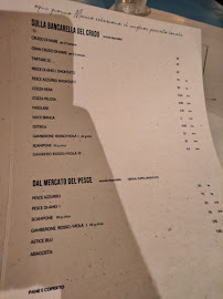 Restaurant de fruits de mer Taverna del Porto à Tricase Porto - menu / carte