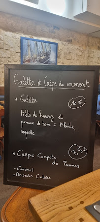 Crêperie des Canettes à Paris menu