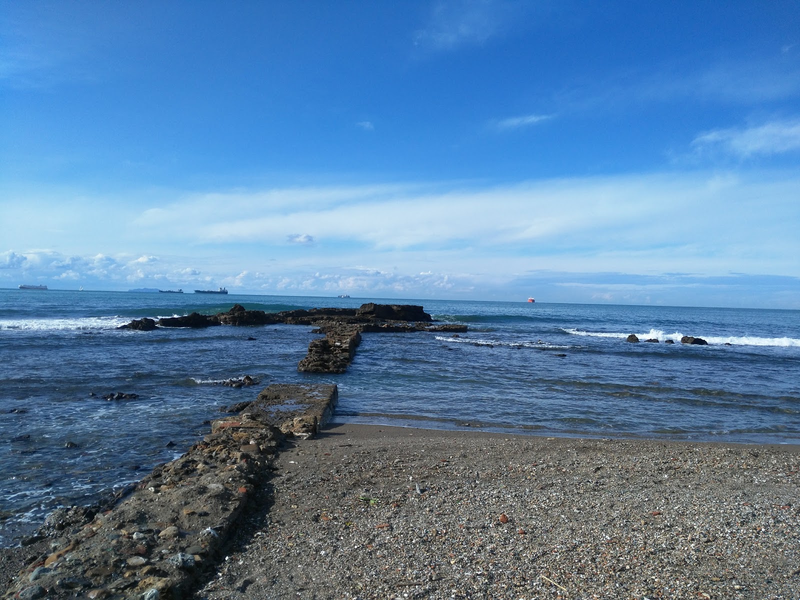 Valokuva Spiaggia del saleista. puhtaustasolla korkea