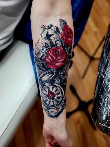 Explore cool anime tattoo ideas, creative tattoo ideas in Benton, available at Spectrum Tattoo