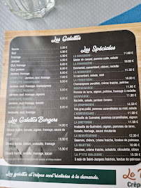 Menu / carte de Le Ty Billig à Saint-Jouan-des-Guérets