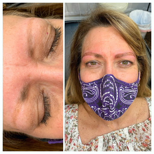 Find angel tattoo ideas for ladies for your next unique tattoo in Peoria Heights at BeautiFULL Brows By Jen Microblading - Permanent Makeup Wild Honey Beauty Studio