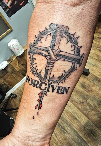 Explore half sleeve tattoo ideas female, creative tattoo ideas in Seymour, available at 3 Sevens Tattoo