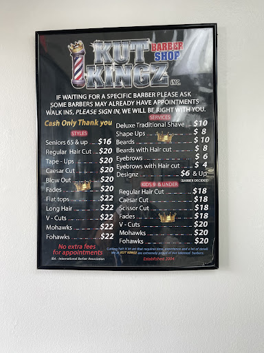 Barber Shop «Kut Kingz Barber Shop», reviews and photos, 4506 Curry Ford Rd, Orlando, FL 32812, USA