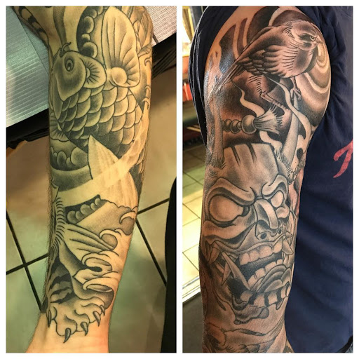 Explore rip tattoo ideas for females, creative tattoo ideas in Norwalk, available at Ink Side Out Tattoo Lounge