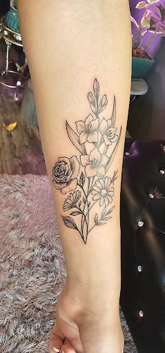 Explore endometriosis tattoo ideas, creative tattoo ideas in Coquille, available at Inspired Ink Tattoo Shop