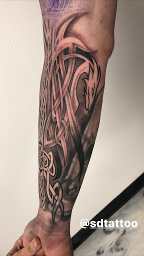 Find wolf tattoo idea for your next unique tattoo in San Diego at Inkfinite Artistry
