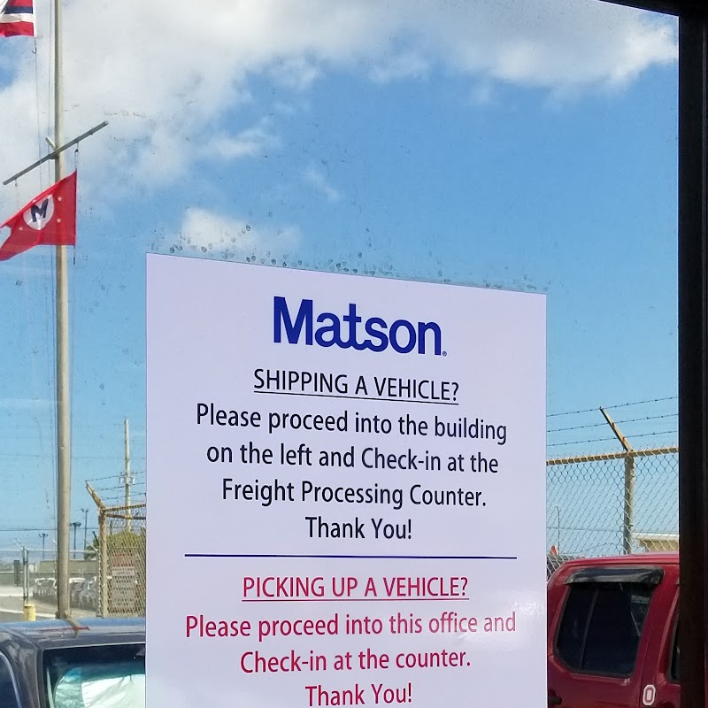 Matson Auto Receiving and Delivery