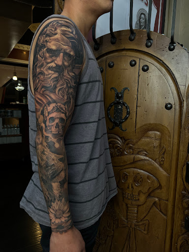 Explore army veteran tattoo ideas, creative tattoo ideas in Fountain Valley, available at Lowrider Tattoo Studios