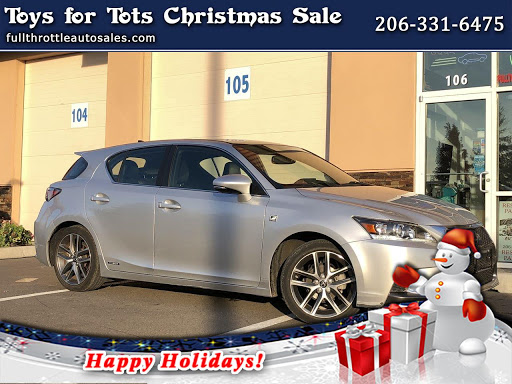 Used Car Dealer «Full Throttle Auto Sales», reviews and photos, 11105 Steele St S Ste 106, Tacoma, WA 98444, USA