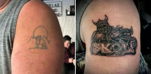 Explore colorado flag tattoo ideas, creative tattoo ideas in Clear Lake, available at Studio 65 Tattoos
