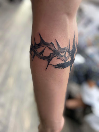Explore stone tattoo ideas, creative tattoo ideas in El Paso, available at American Tattoo Society of Ft Bliss