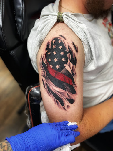 Explore family tattoo sleeve ideas, creative tattoo ideas in Shallotte, available at Ocean Isle Ink & Piercing