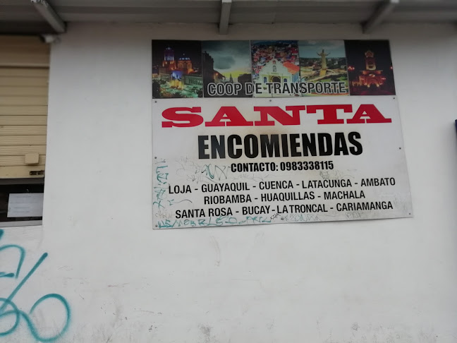 Opiniones de encomiendas coop Santa en Quito - Servicio de transporte