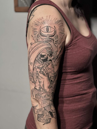 Explore epilepsy tattoo ideas, creative tattoo ideas in Augusta, available at Moth & Magpie Tattoo