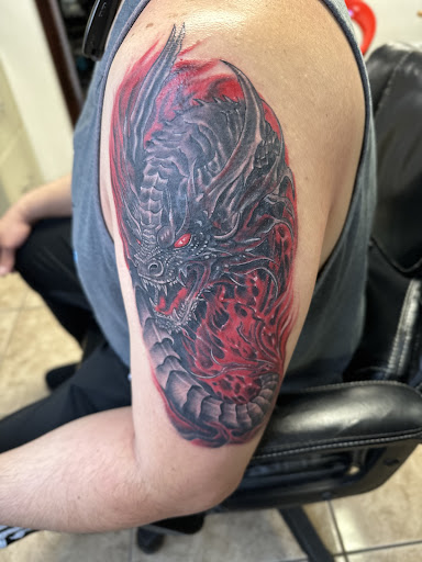 Explore granddaughter tattoo ideas for grandma, creative tattoo ideas in Atlanta, available at Gold Fish Tattoo And Body Piercing