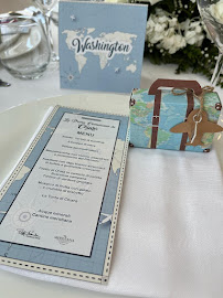 Menu du Grand Hotel Meridiana à Lettere