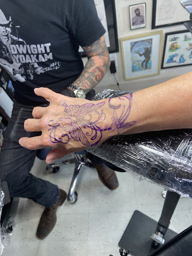 Explore travel adventure tattoo ideas, creative tattoo ideas in Muncie, available at Fox & Sparrow Tattoo