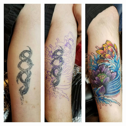 Tattoo Shop «Flesh To Fantasy Tattoo Emporium», reviews and photos, 721 S Main St, Bellefontaine, OH 43311, USA
