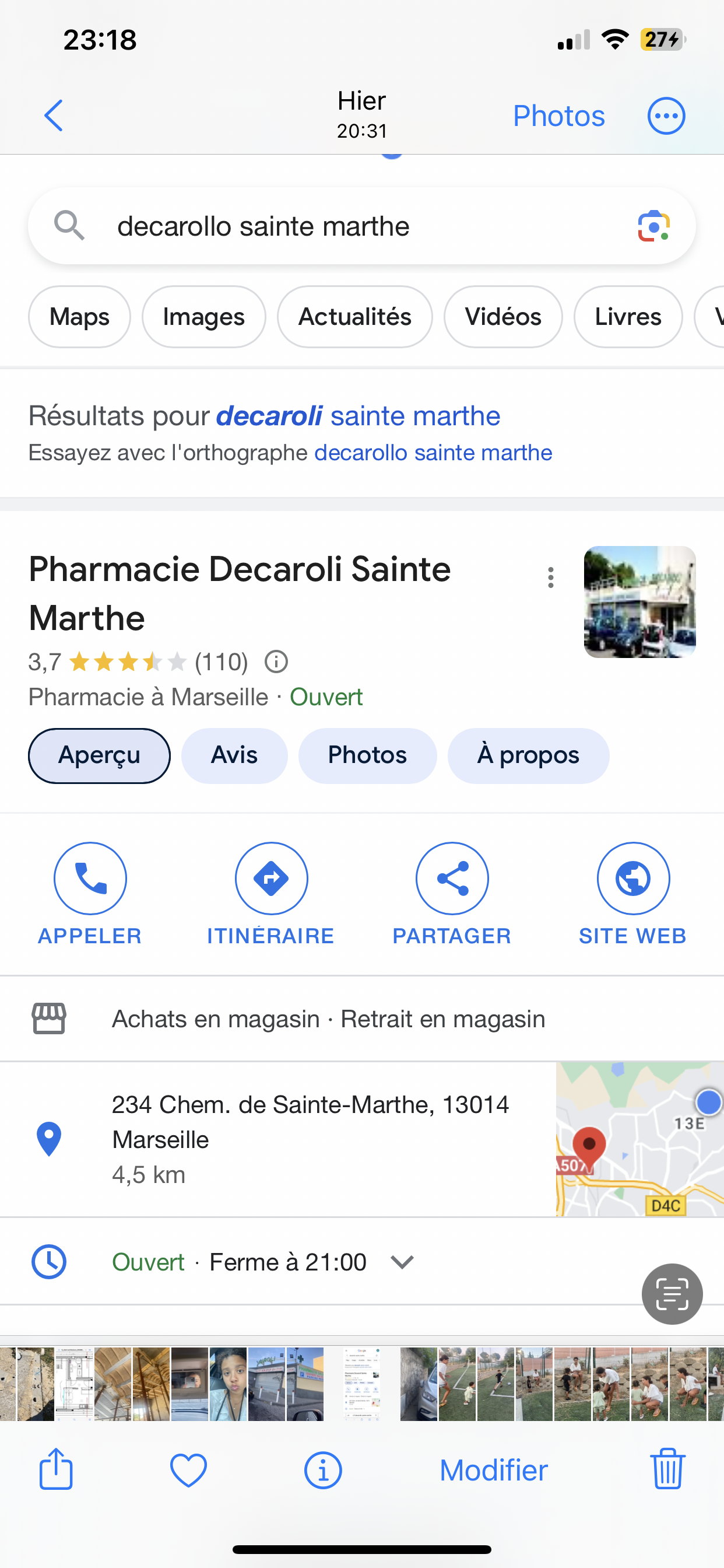 Photo n° 1 de l'avis de Laure.e fait le 27/07/2023 à 21:44