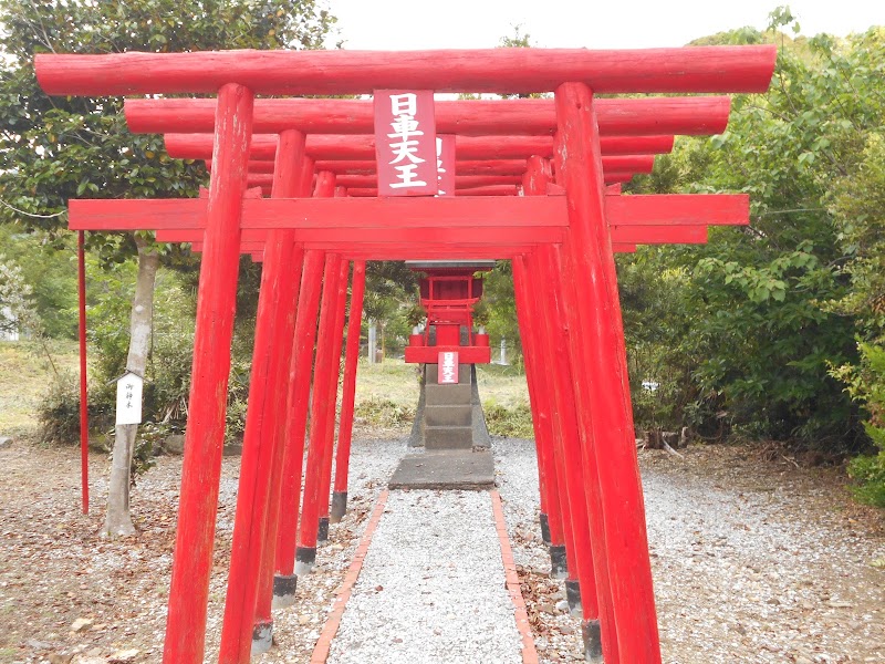 下ノ江鳥越稲荷大明神(日車天王)