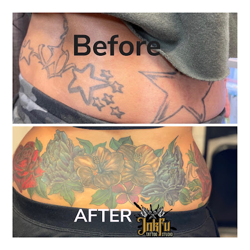 Explore empress tattoo ideas, creative tattoo ideas in Omaha, available at Inkfu Tattoo Studio