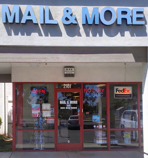 Post Office «Mail & More», reviews and photos, 2181 N Tracy Blvd, Tracy, CA 95376, USA