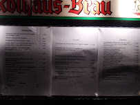 Restaurant Bergstüble St.Blasien à Sankt Blasien carte