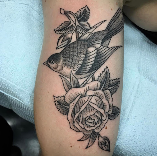 Explore full leg sleeve tattoo ideas, creative tattoo ideas in Warrenville, available at UpRise Tattoos